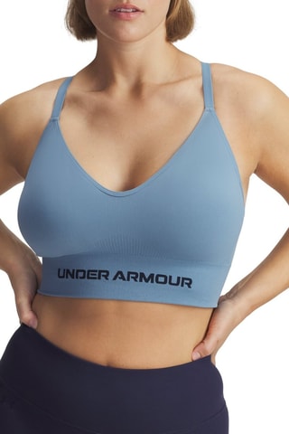 Brassière de sport push-up Vanish Seamless - Bleu cobalt