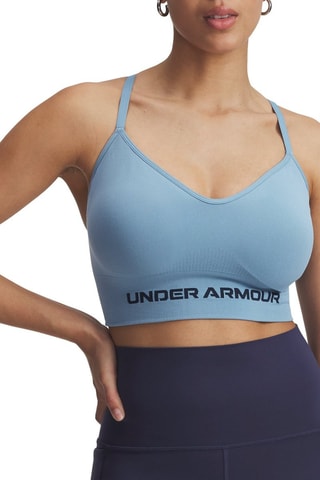 Brassière de sport push-up Vanish Seamless - Bleu cobalt