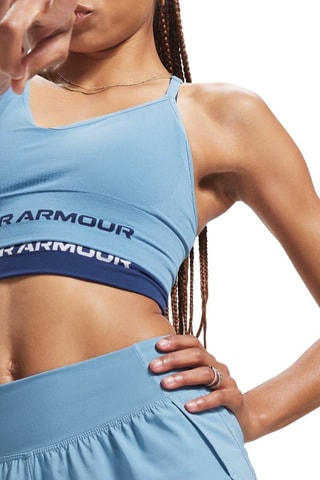 Brassière de sport push-up Vanish Seamless - Bleu cobalt