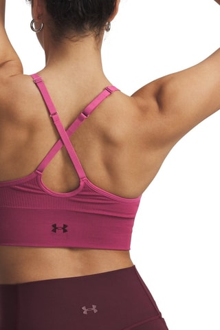 Brassière d’entrainement push-up Vanish Seamless - Rouge
