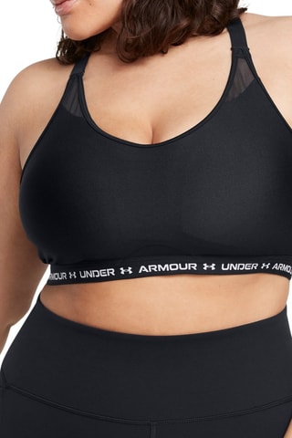 Brassière d’entrainement push-up Crossback - Noir