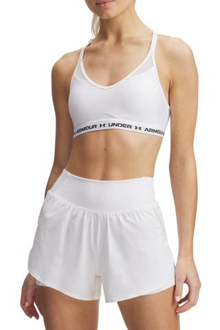 Brassière de sport push-up Crossback - Blanc