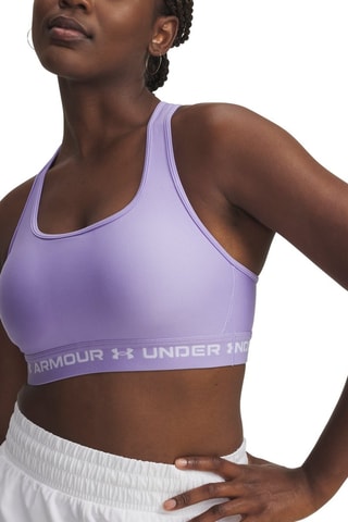 Brassière de sport push-up Crossback - Violet