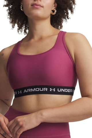 Brassière d’entrainement push-up Crossback - Rouge