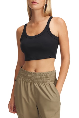 Crop top Rival Knit - Noir