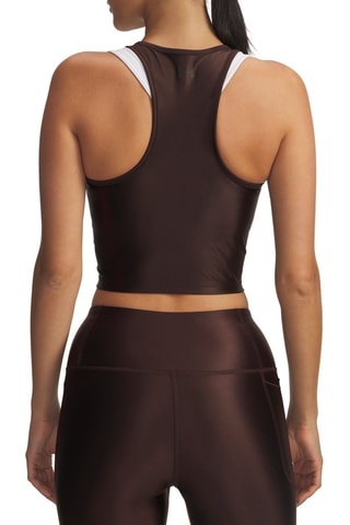 Crop top d’entraînement Motion - Marron