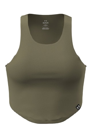 Crop top Rival Knit - Marron