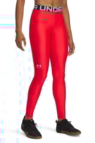 Legging d’entrainement taille haute Heatgear - Rouge