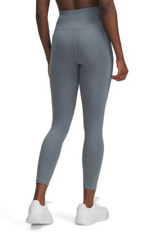 Legging d'entraînement 7/8 taille haute Motion - Bleu cobalt