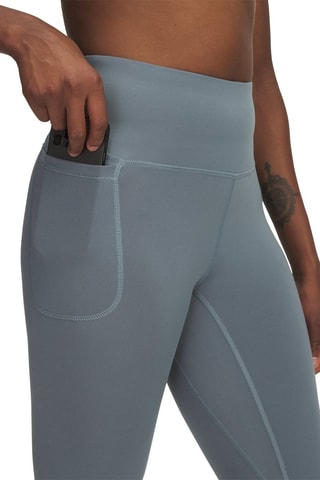 Legging d'entraînement 7/8 taille haute Motion - Bleu cobalt