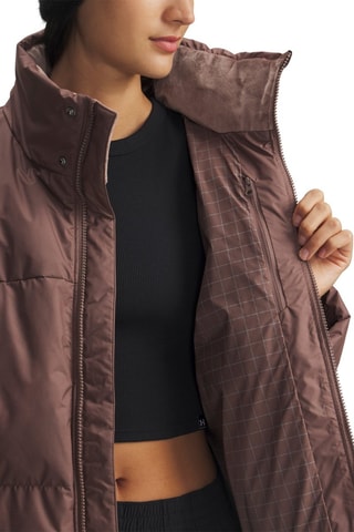 Doudoune à capuche Limitless - Marron