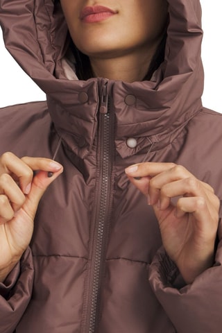 Doudoune à capuche Limitless - Marron