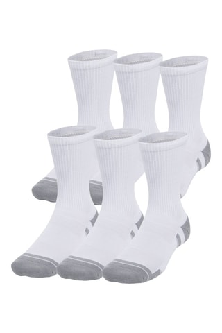 6 paires de chaussettes Performance Tech - Blanc et gris