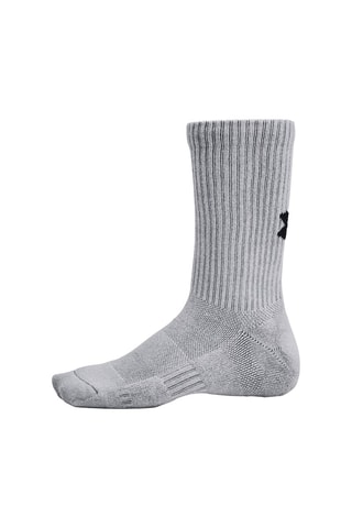 6 paires de chaussettes Training Cotton - Noir et gris