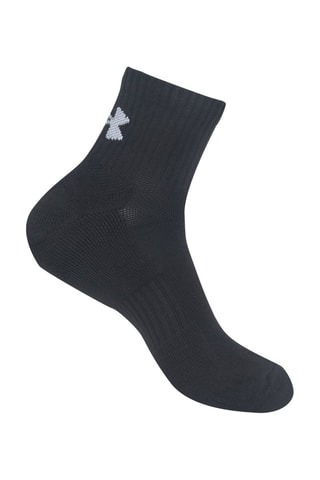 3 paires de chaussettes d’entrainement Training Cotton - Noir