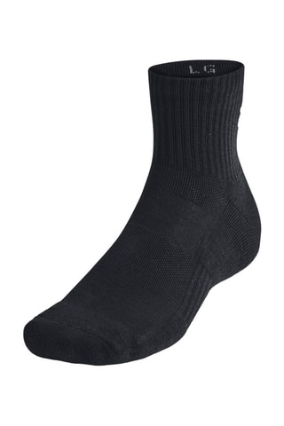 3 paires de chaussettes d’entrainement Training Cotton - Noir