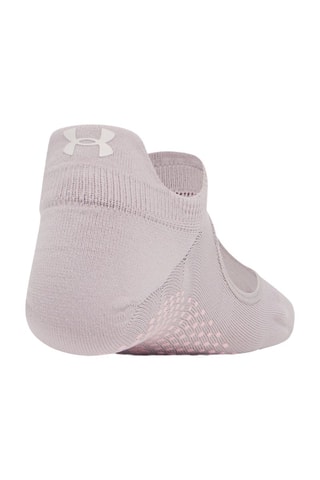 2 paires de chaussettes antidérapantes - Gris clair et rose poudré