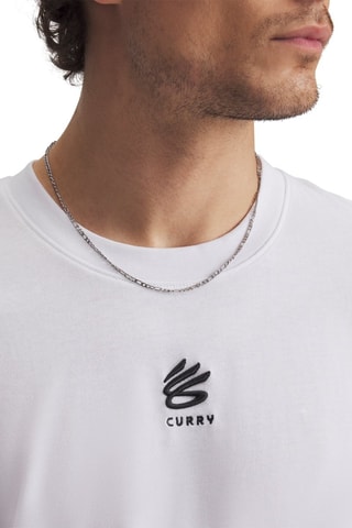 T-shirt de basketball Stephen Curry - Blanc
