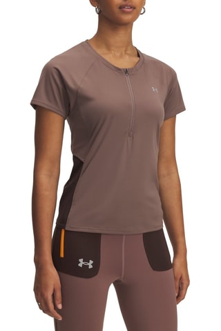 T-shirt de running Trail - Marron