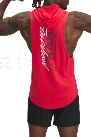 T-shirt à capuche - Rouge