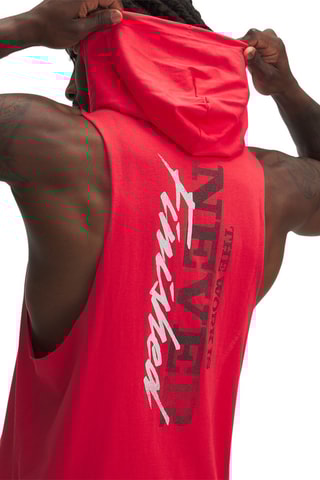 T-shirt à capuche - Rouge