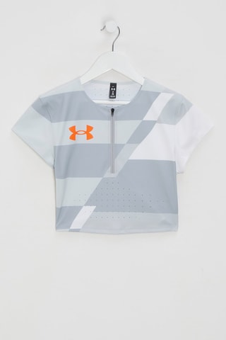 T-shirt cropped UA PR - Gris