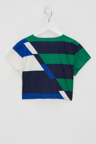 T-shirt cropped UA PR - Bleu roi