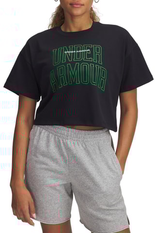 T-shirt cropped - Noir