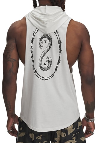 T-shirt à capuche - Blanc