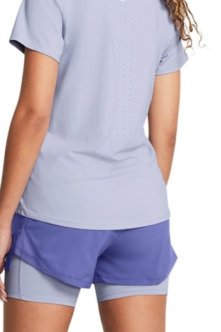 T-shirt de running - Violet - Under Armour