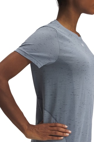 T-shirt loose Vanish Seamless - Bleu chiné