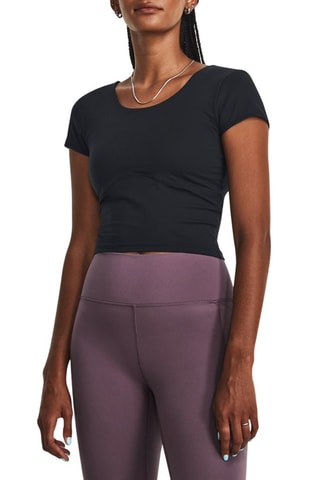 T-shirt d’entraînement Meridian SS Fitted - Noir - Under Armour