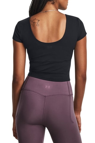 T-shirt d’entraînement Meridian SS Fitted - Noir - Under Armour