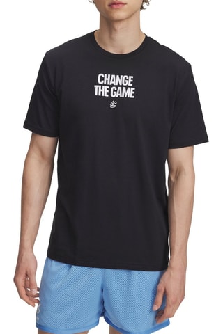 T-shirt de basketball Stephen Curry - Noir