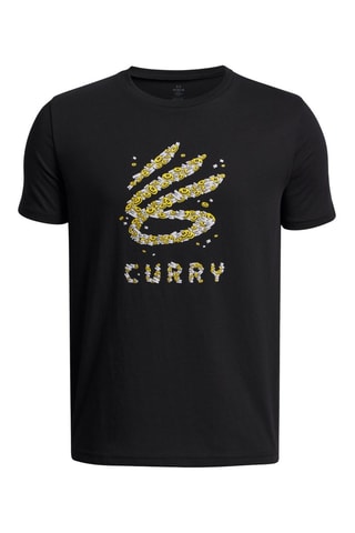 T-shirt de basketball Stephen Curry - Noir