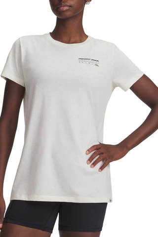 T-shirt d'entraînement Project Rock - Marron clair