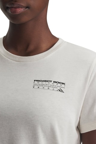 T-shirt d'entraînement Project Rock - Marron clair