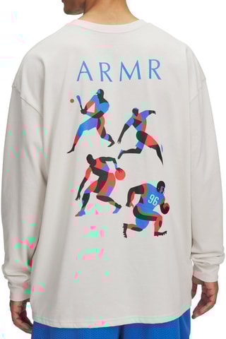 T-shirt oversize Energy Graphics - Blanc