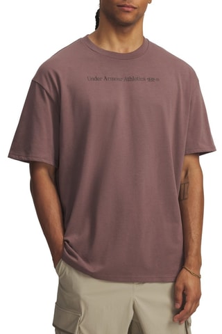 T-shirt oversize Energy Graphics - Marron