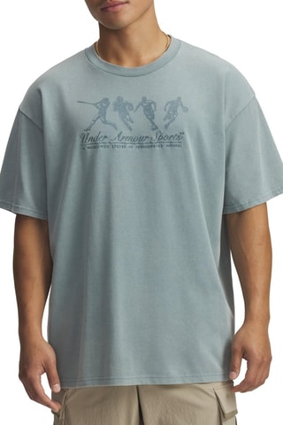 T-shirt oversize Energy Graphics - Ciel