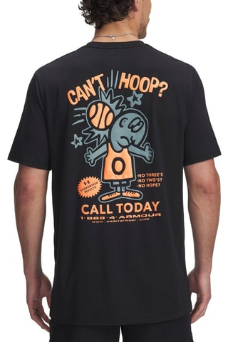 T-shirt de basketball Sport Graphics - Noir