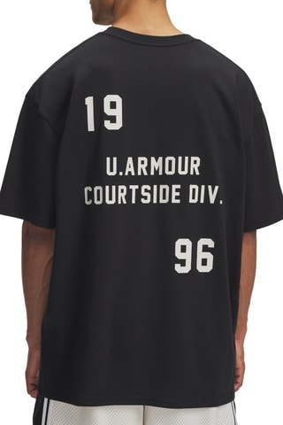 T-shirt de basketball Courtside - Noir