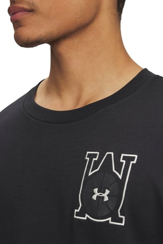 T-shirt de basketball Courtside - Noir