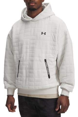 Sweat à capuche Unstoppable - Blanc et noir