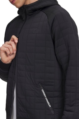 Sweat polaire à capuche Unstoppable Fleece - Noir