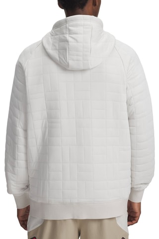 Sweat à capuche Unstoppable - Blanc et noir