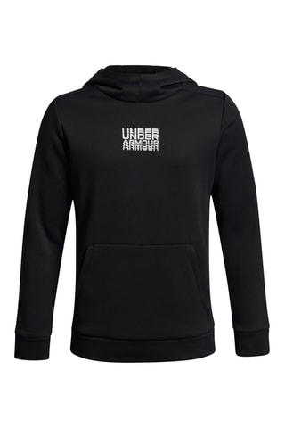 Sweat d’entrainement polaire à capuche  Armour Fleece - Noir