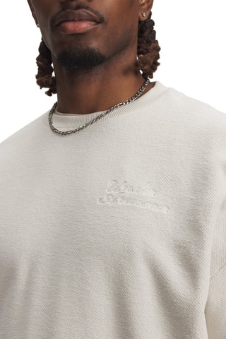 Sweat polaire Icon Terry - Blanc