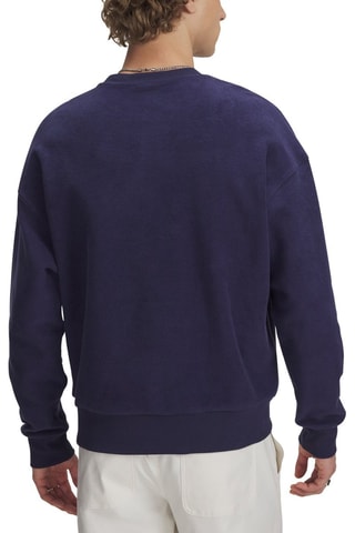 Sweat polaire Icon Terry - Bleu marine