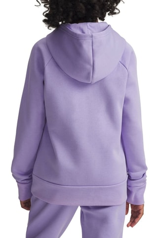 Sweat polaire à capuche Rival - Mauve